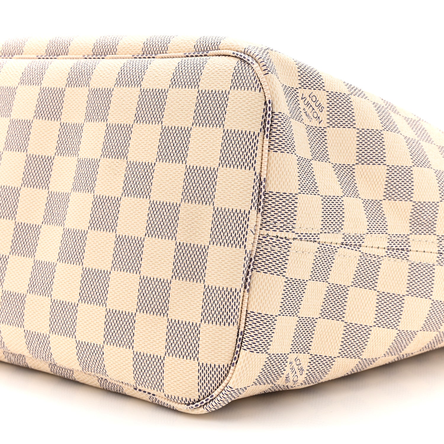 Louis Vuitton Damier Azur Neo Neverfull MM Rose Ballerine 8 of 13