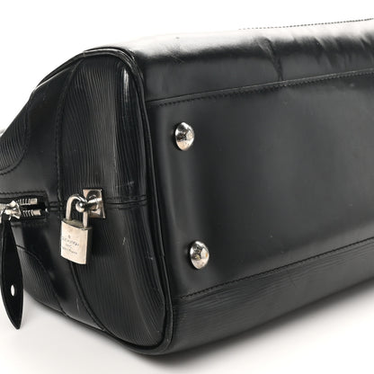 Louis Vuitton Epi Bowling Montaigne GM Black 8 of 9