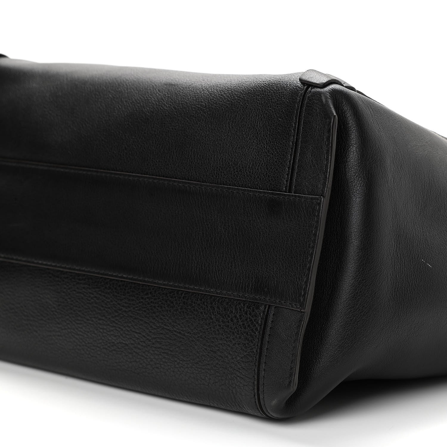 Chloe Smooth Calfskin Medium Milo Shopping Tote Black 11 of 11