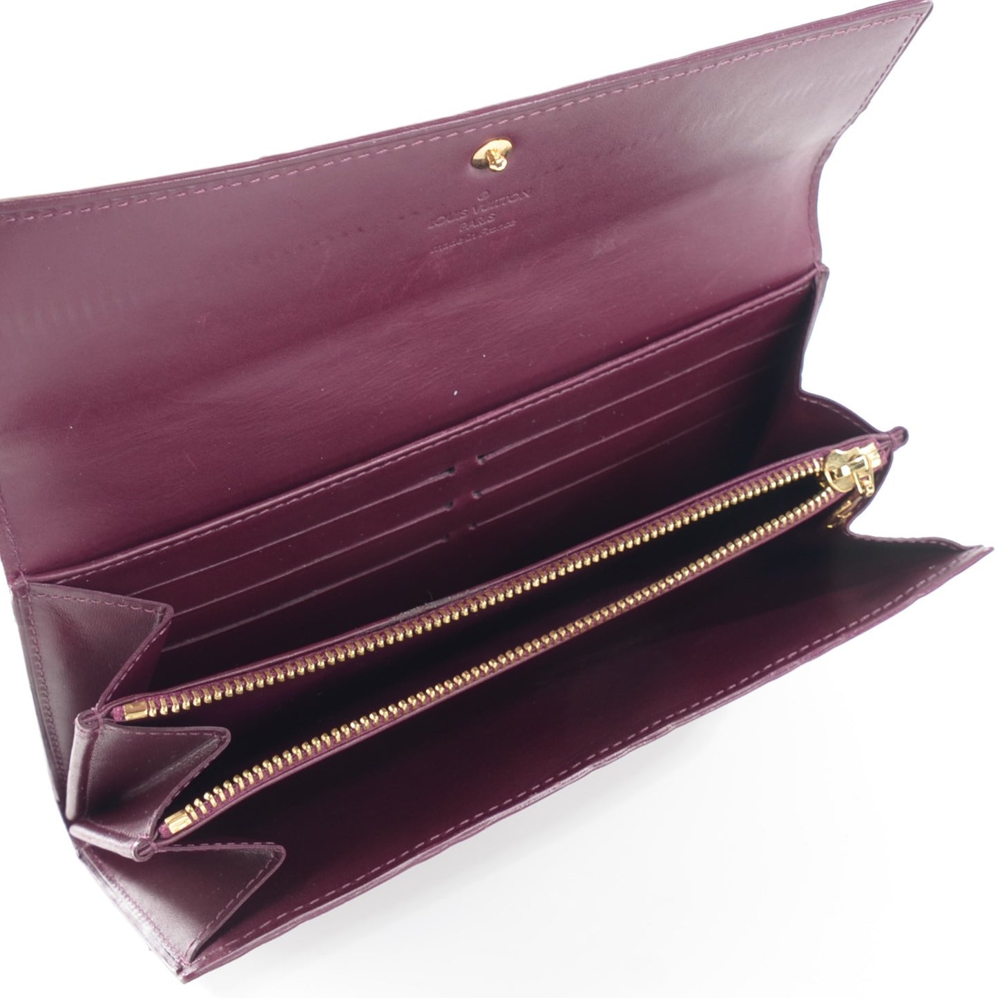 Vernis Sarah Wallet Rouge Fauviste