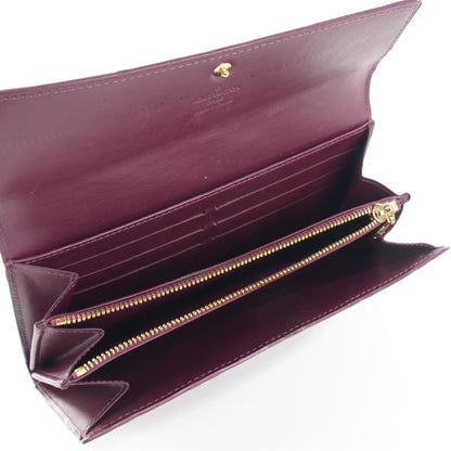 Louis Vuitton Vernis Sarah Wallet Rouge Fauviste 5 of 7