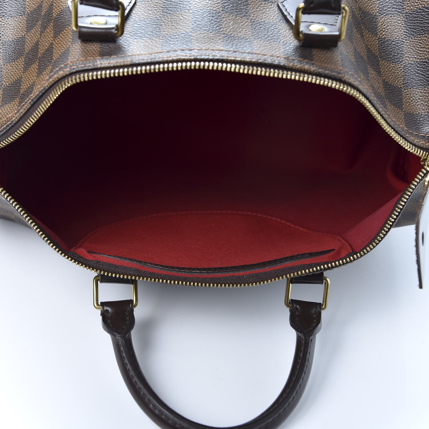 Louis Vuitton Damier Ebene Speedy 35 4 of 9