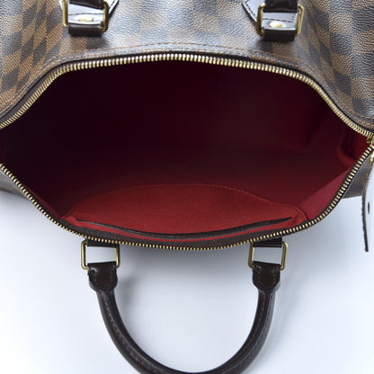 Louis Vuitton Damier Ebene Speedy 35 4 of 9