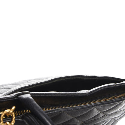 Chanel Caviar Quilted Medallion Tote Black 8 of 10