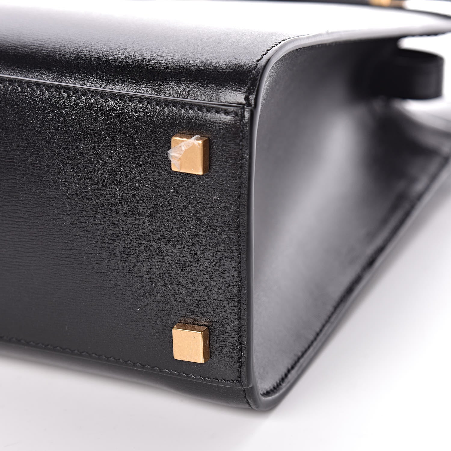 Saint Laurent Calfskin Small Manhattan Shopper Tote Black 9 of 10