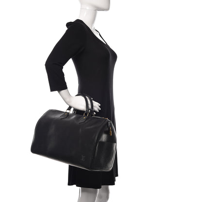Louis Vuitton Epi Speedy 40 Black 2 of 18