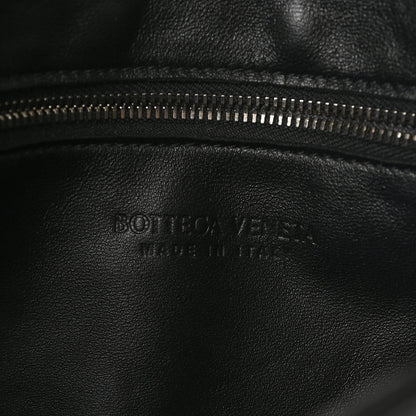 Bottega Veneta Lambskin Maxi Intrecciato Cassette Crossbody Bag Black 5 of 9