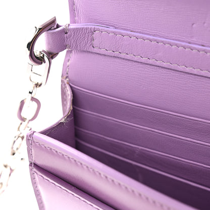 Givenchy Box Calfskin Gradient Effect 4G Wallet on Chain Mauve 11 of 11