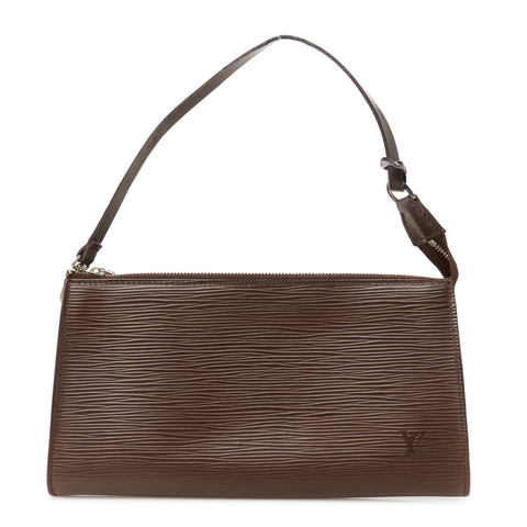 Epi Pochette Accessories 24 Moka