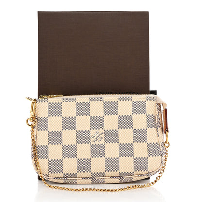 Louis Vuitton Damier Azur Mini Pochette Accessories 8 of 8