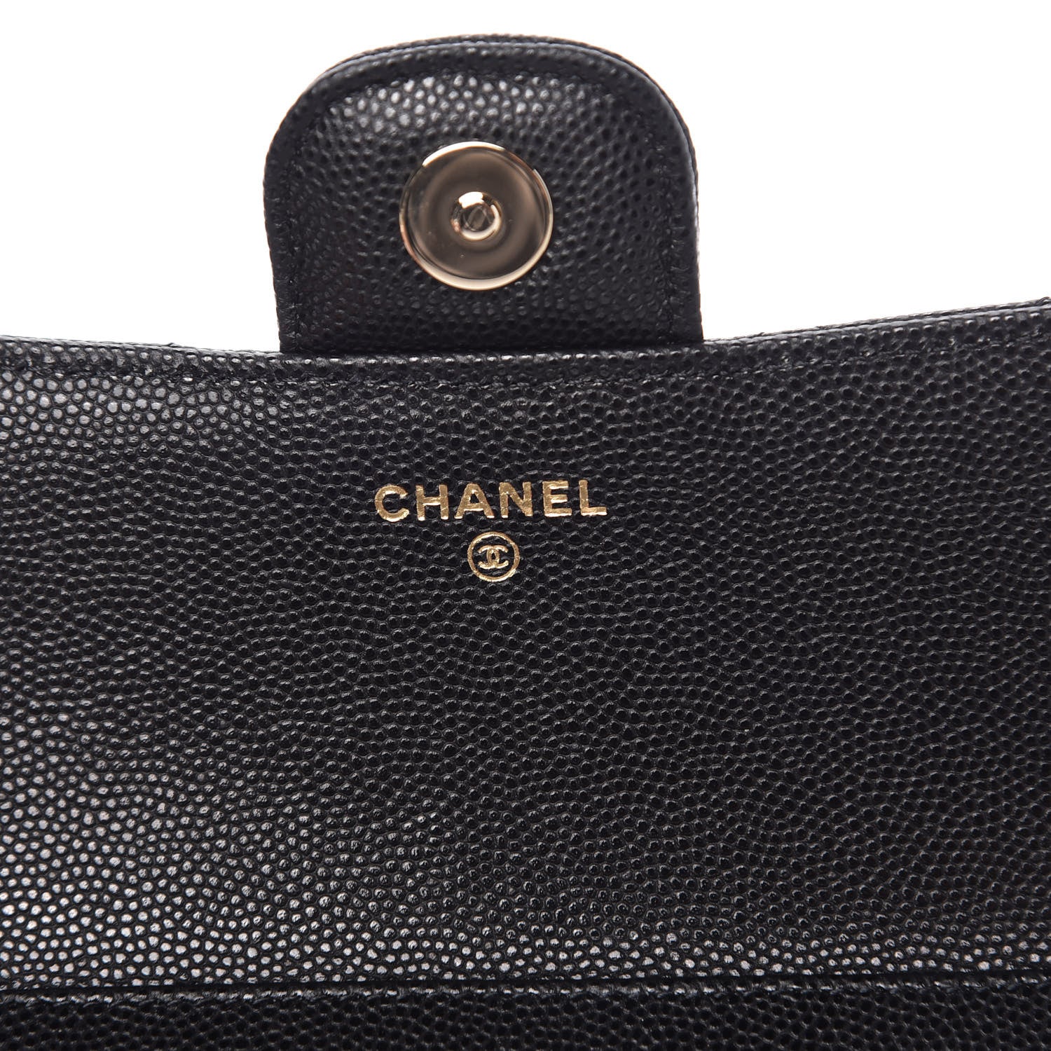 Chanel Caviar Quilted Glasses Case With Chain Black 8 of 12