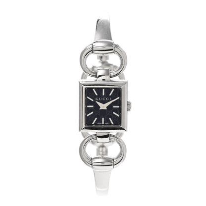 Gucci Stainless Steel 19mm Tornabuoni Quartz Watch Black 1 of 4
