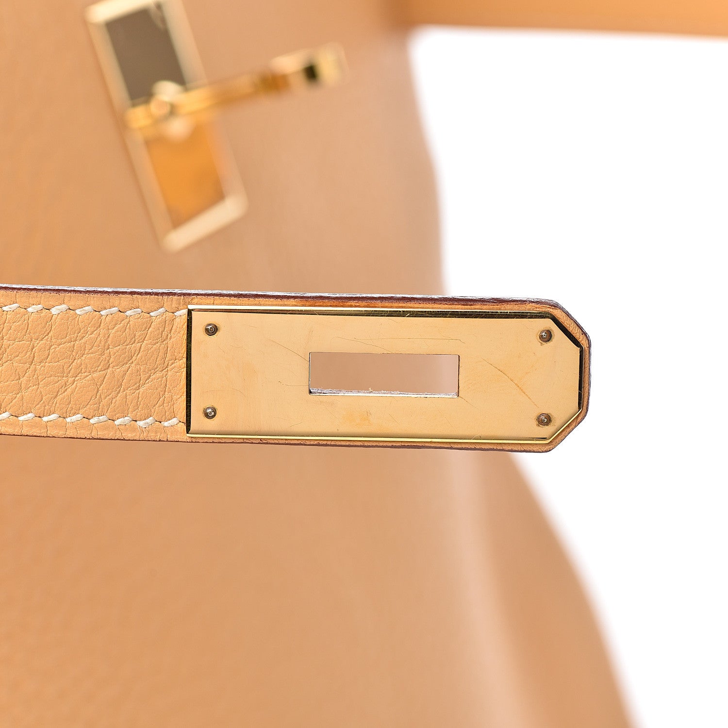Hermes Taurillon Clemence Kelly Retourne 32 Sable 22 of 34