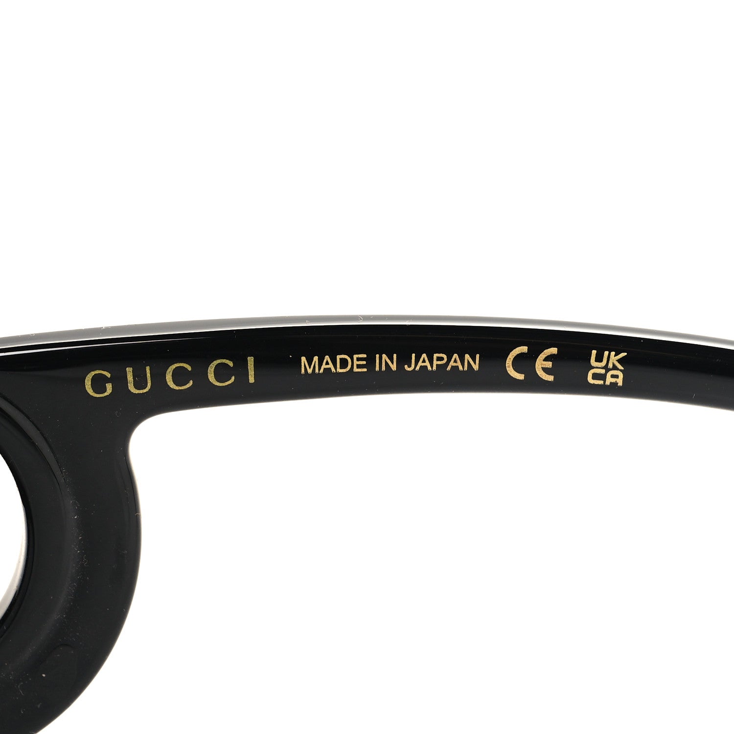 Gucci Acetate Rectangle Frame Sunglasses GG1326S Black 5 of 8