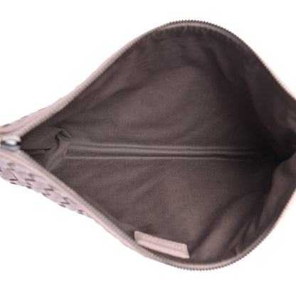 Bottega Veneta Nappa Intrecciato Flat Zip Pouch Antique Rose 5 of 11