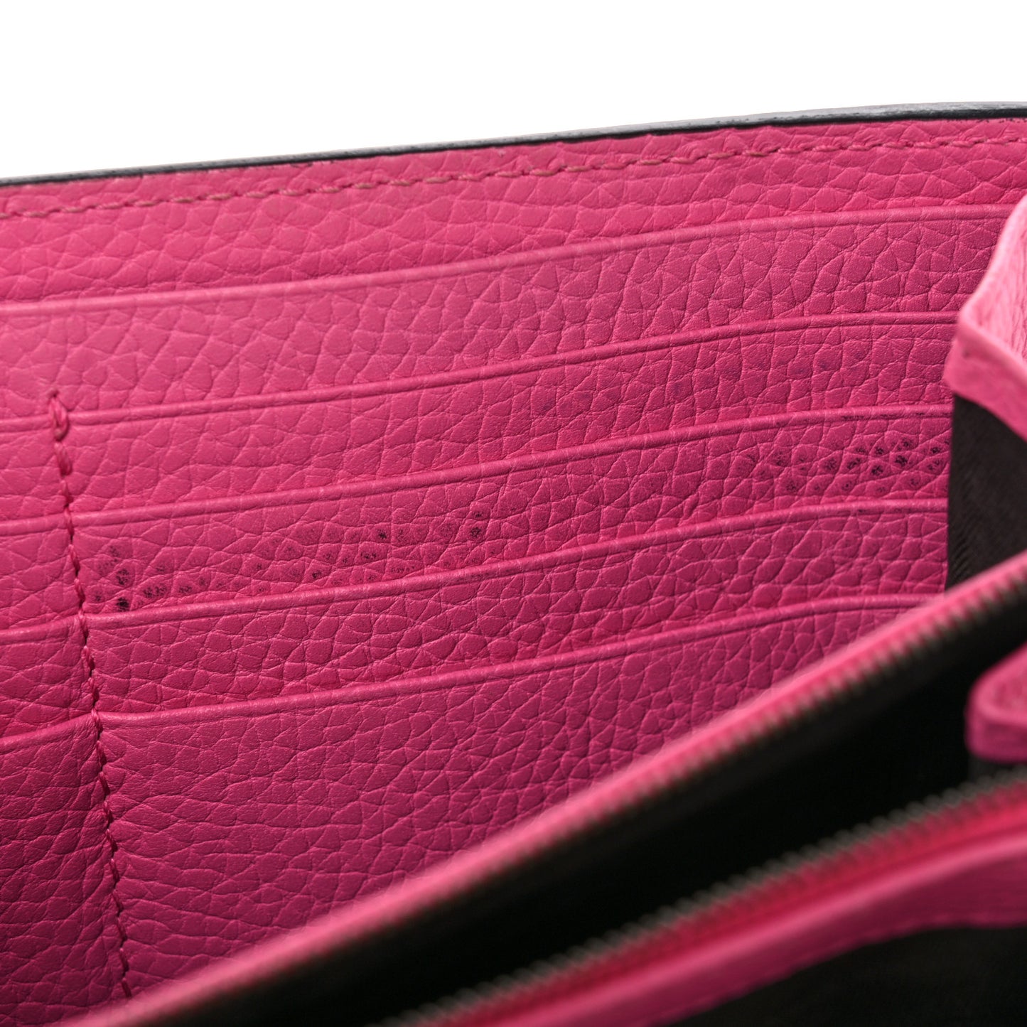 Cellarius Calfskin GG Marmont Chain Wallet Pink Tropical Flower