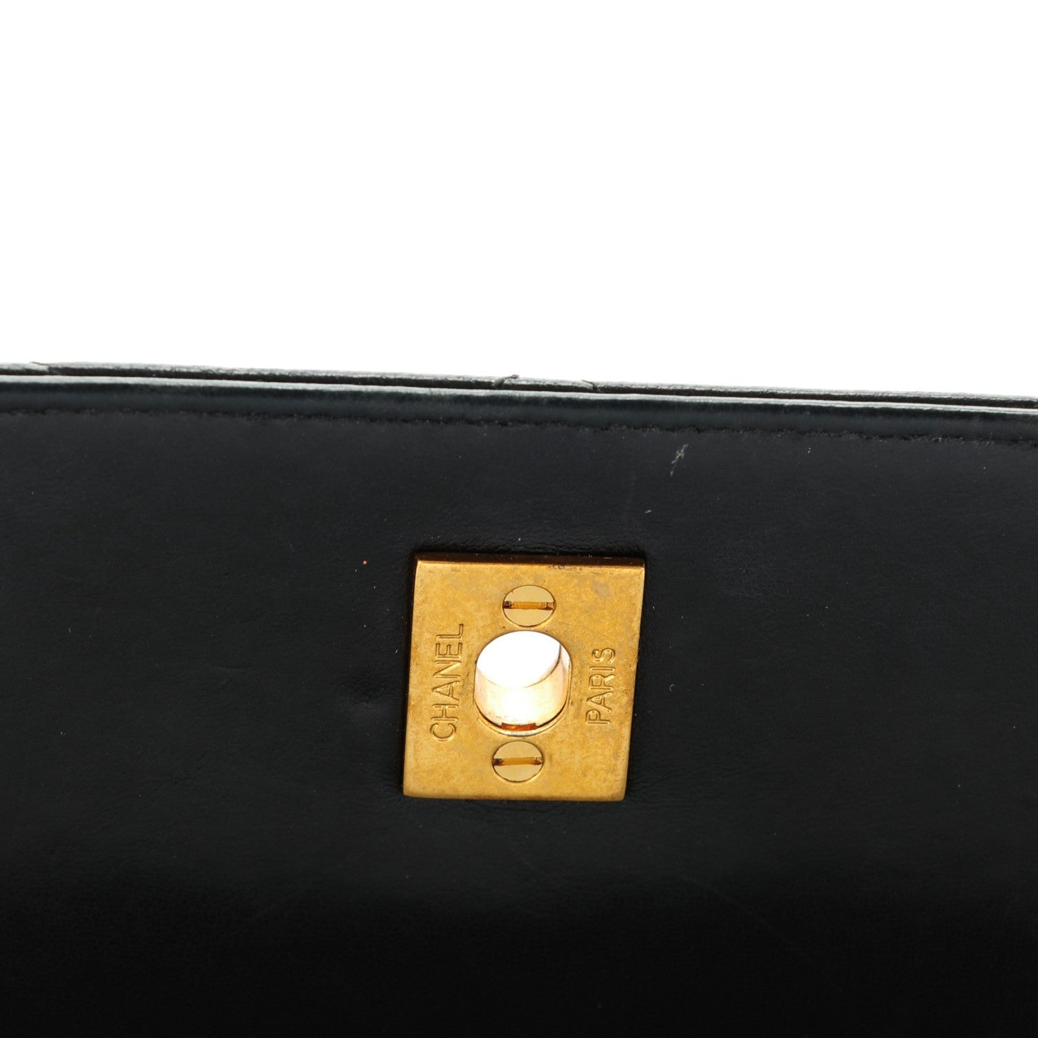 Chanel Quilted Lambskin Flap Shoulder Bag Black 5 of 8