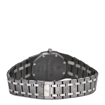 Audemars Piguet Tantalum 33mm Royal Oak Championship Quartz Watch Grey 56175TT.00.0789TT.01 3 of 4