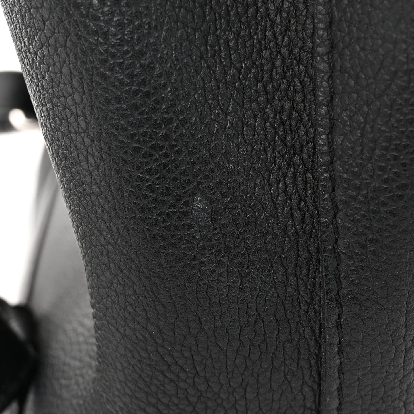 Calfskin Lockme Backpack Black