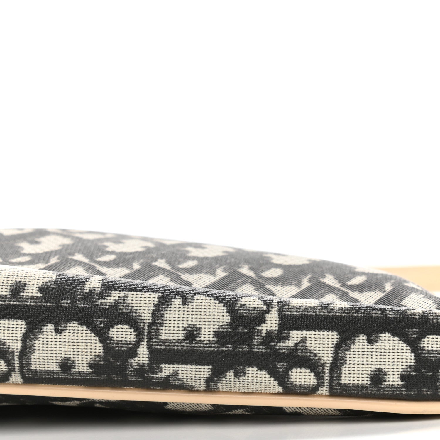 Christian Dior Monogram Mini Saddle Pochette White Blue 10 of 15