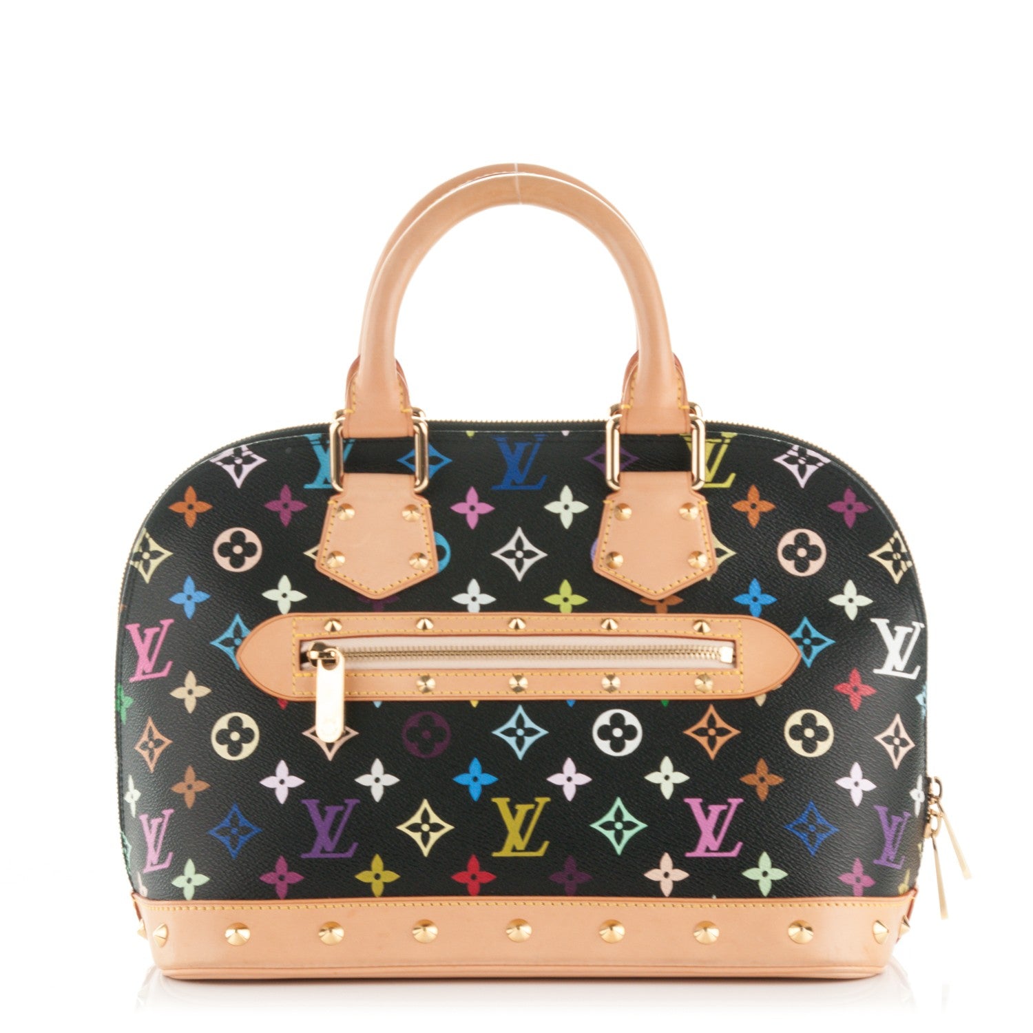 Louis Vuitton Monogram Multicolor Alma Black 1 of 7