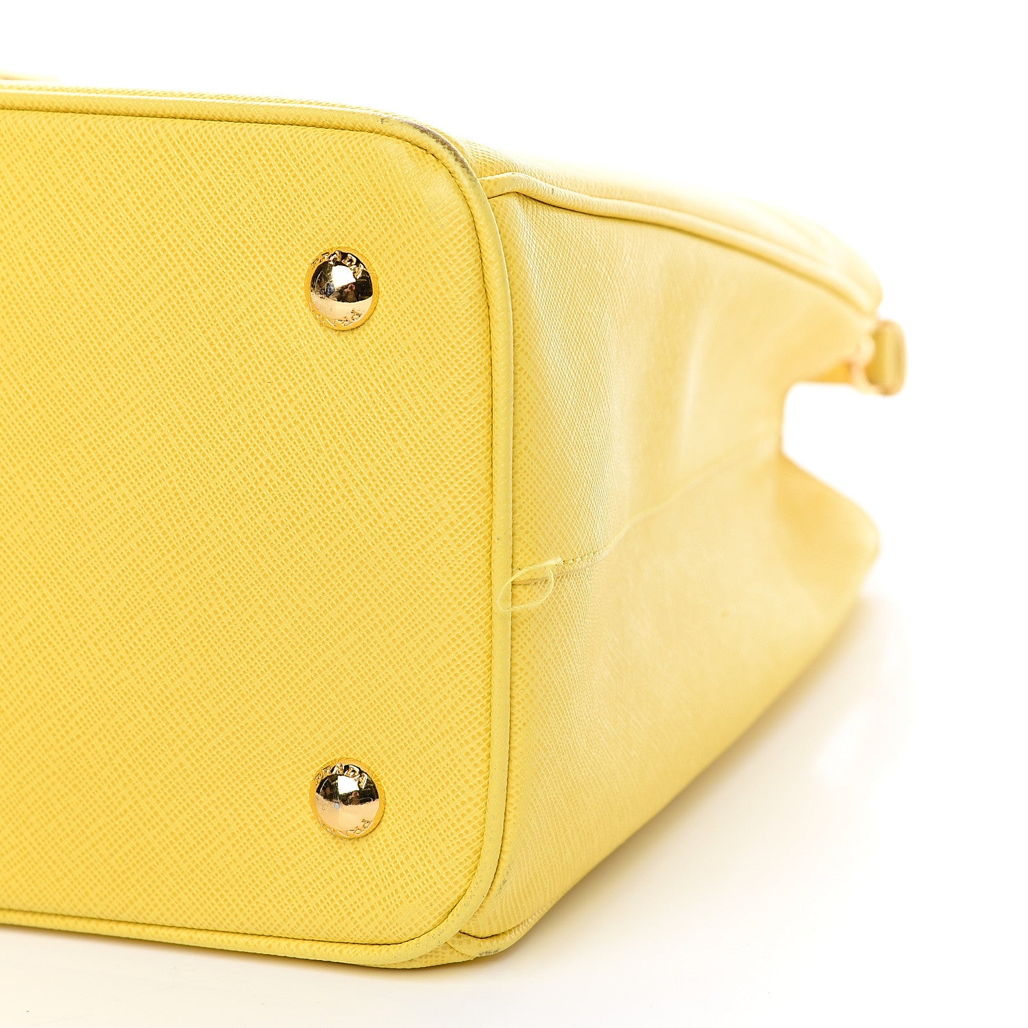 Prada Saffiano Lux Medium Tote Girasole 9 of 15
