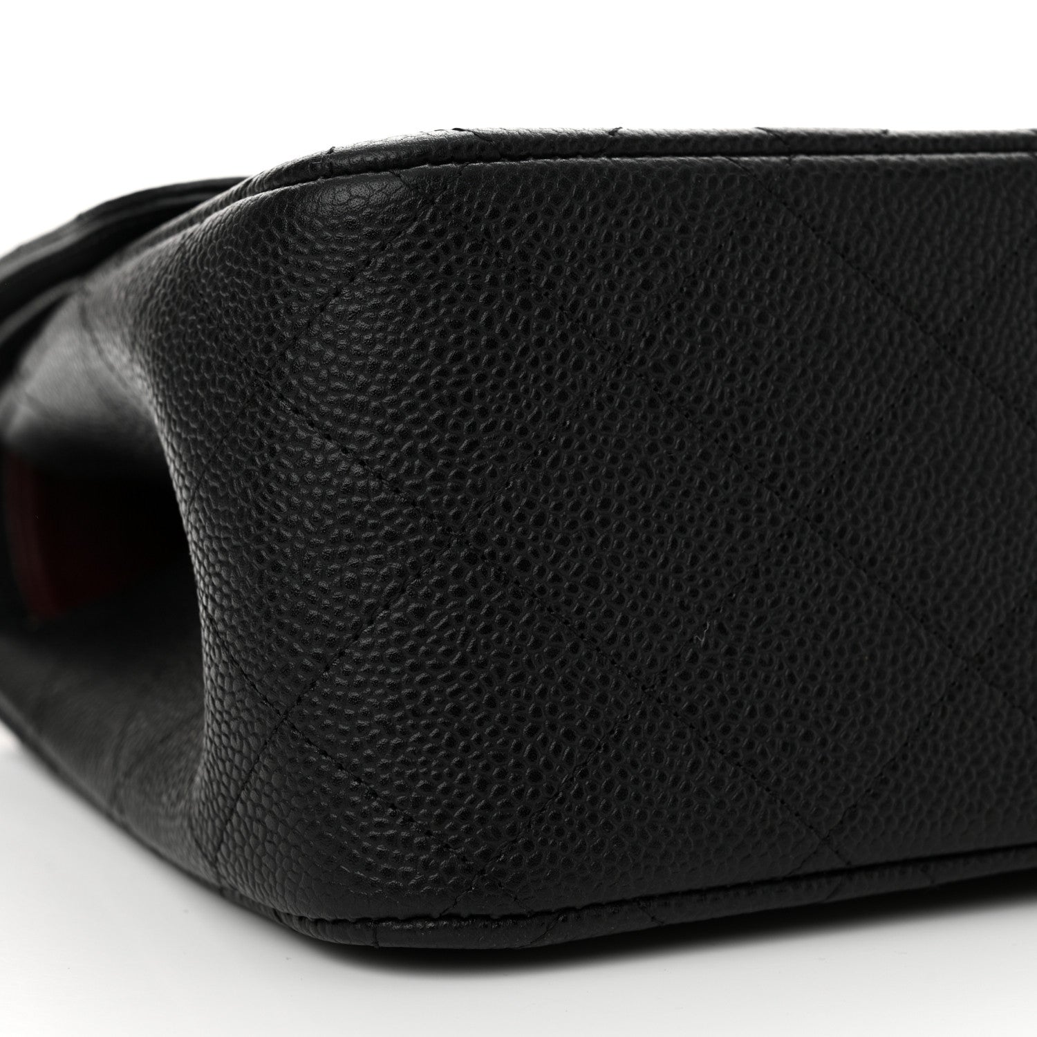 Chanel Caviar Quilted Jumbo Double Flap Black 9 of 18