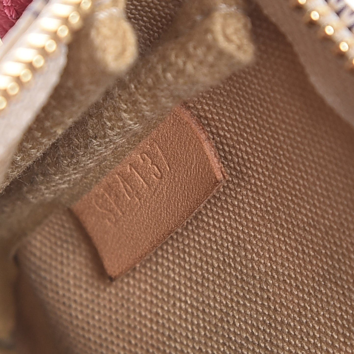 Damier Azur 2017 Christmas Animation Mini Pochette Accessories