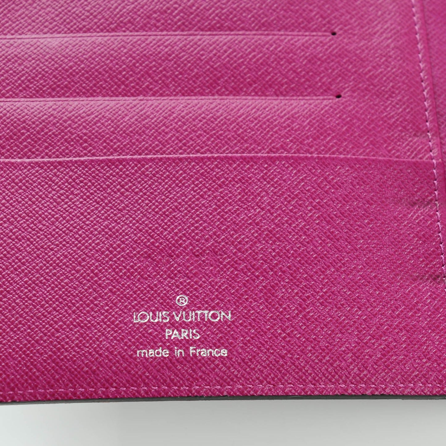 Epi Medium Ring Agenda Cover Cassis