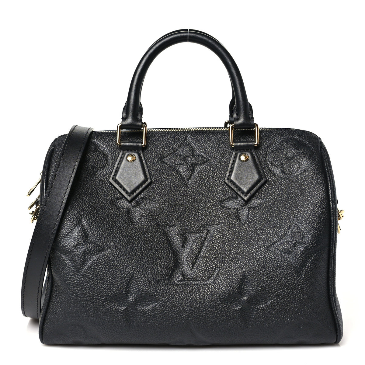 Empreinte Monogram Giant Speedy Bandouliere 25 Black