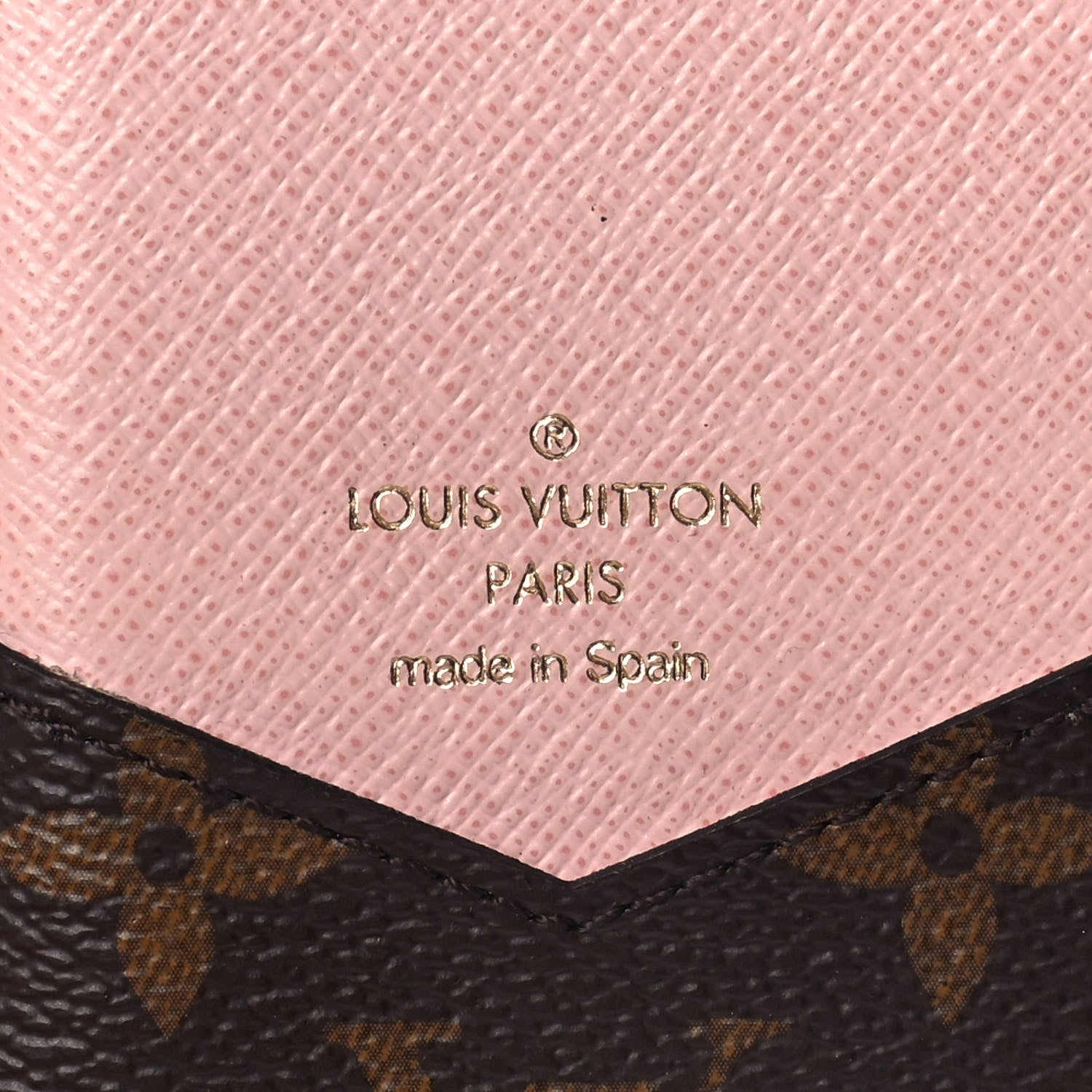 Louis Vuitton Monogram iPhone XS Max Folio Case Rose Ballerine