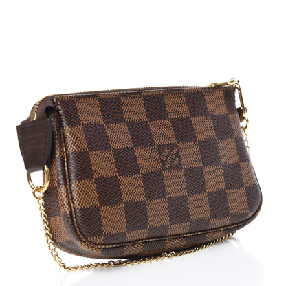 Louis Vuitton Damier Ebene Mini Pochette Accessories 3 of 8