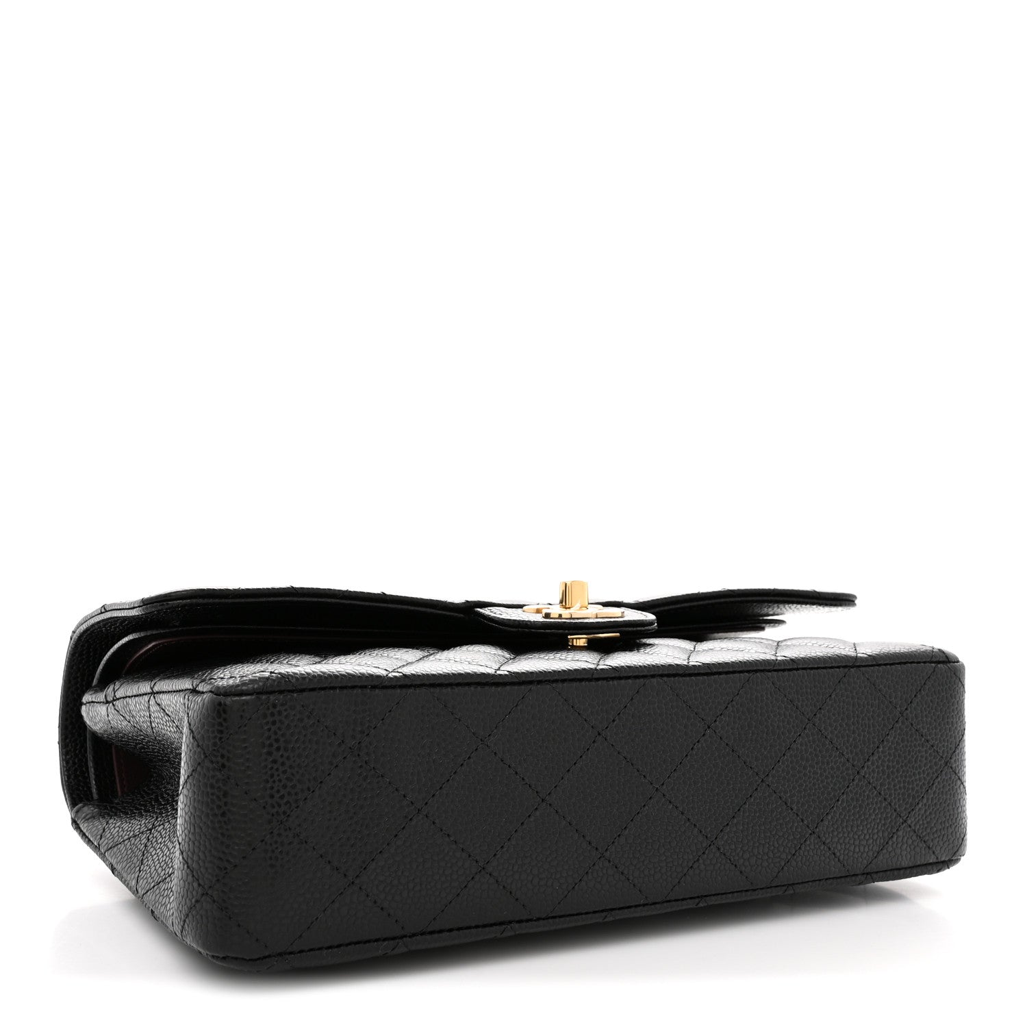 Chanel Caviar Quilted Medium Double Flap Black 4 of 10