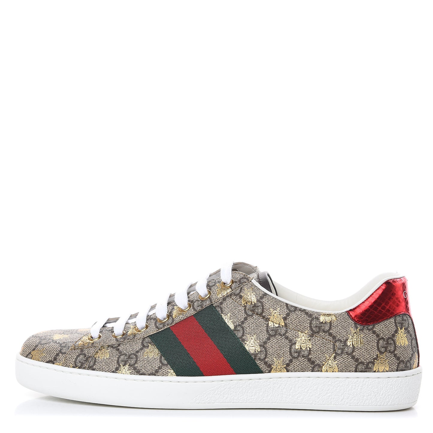 GG Supreme Monogram Ayers Mens Ace Bee Sneaker 8