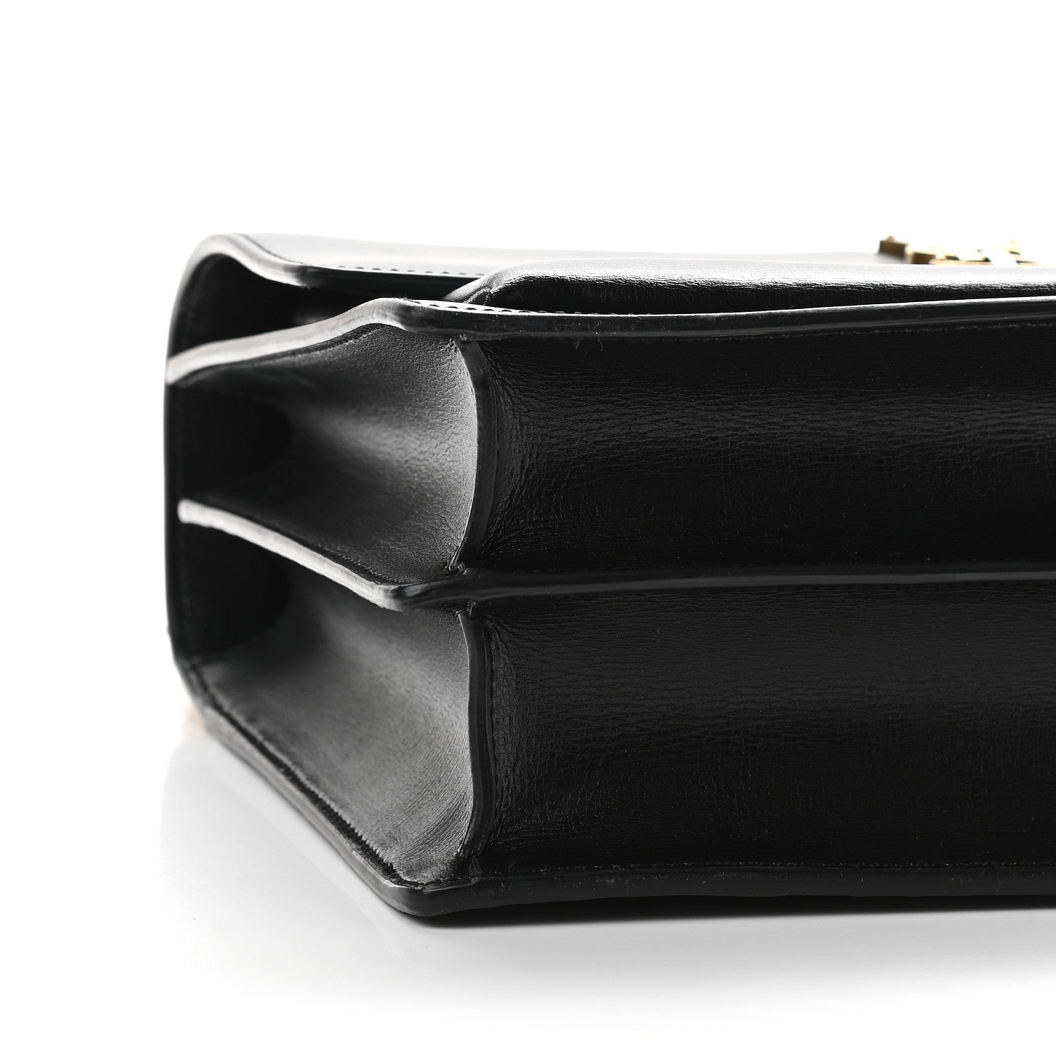 Saint Laurent Calfskin Large Monogram Sunset Black 7 of 8