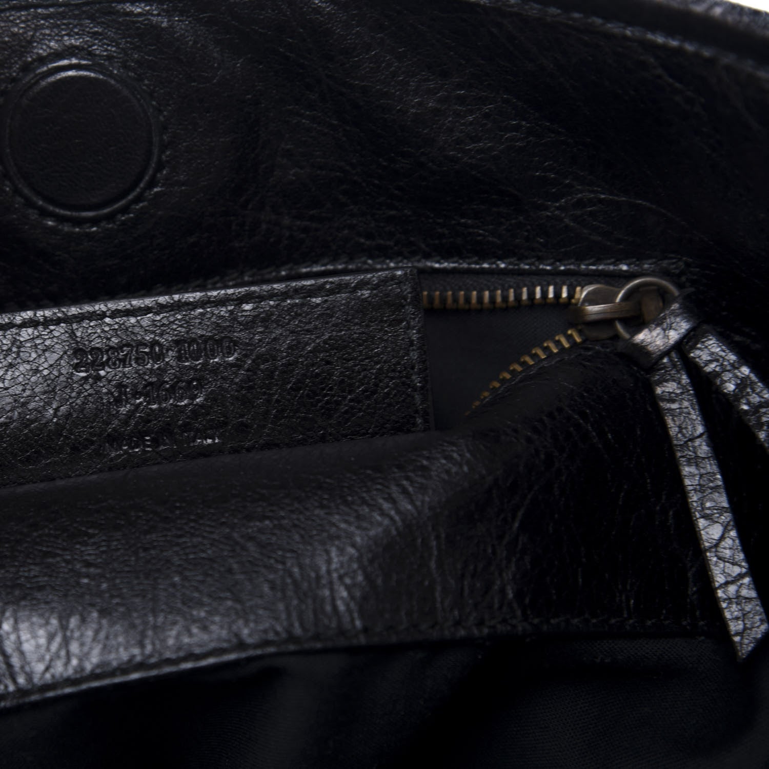 Balenciaga Agneau Classic Hardware S Sunday Tote Black 10 of 11