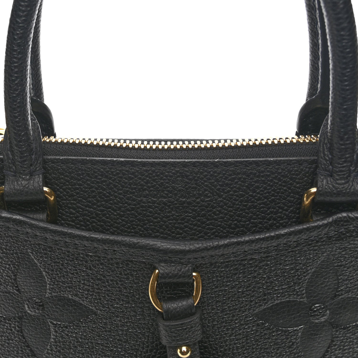 Louis Vuitton Empreinte Monogram Giant Trianon PM Black 14 of 15