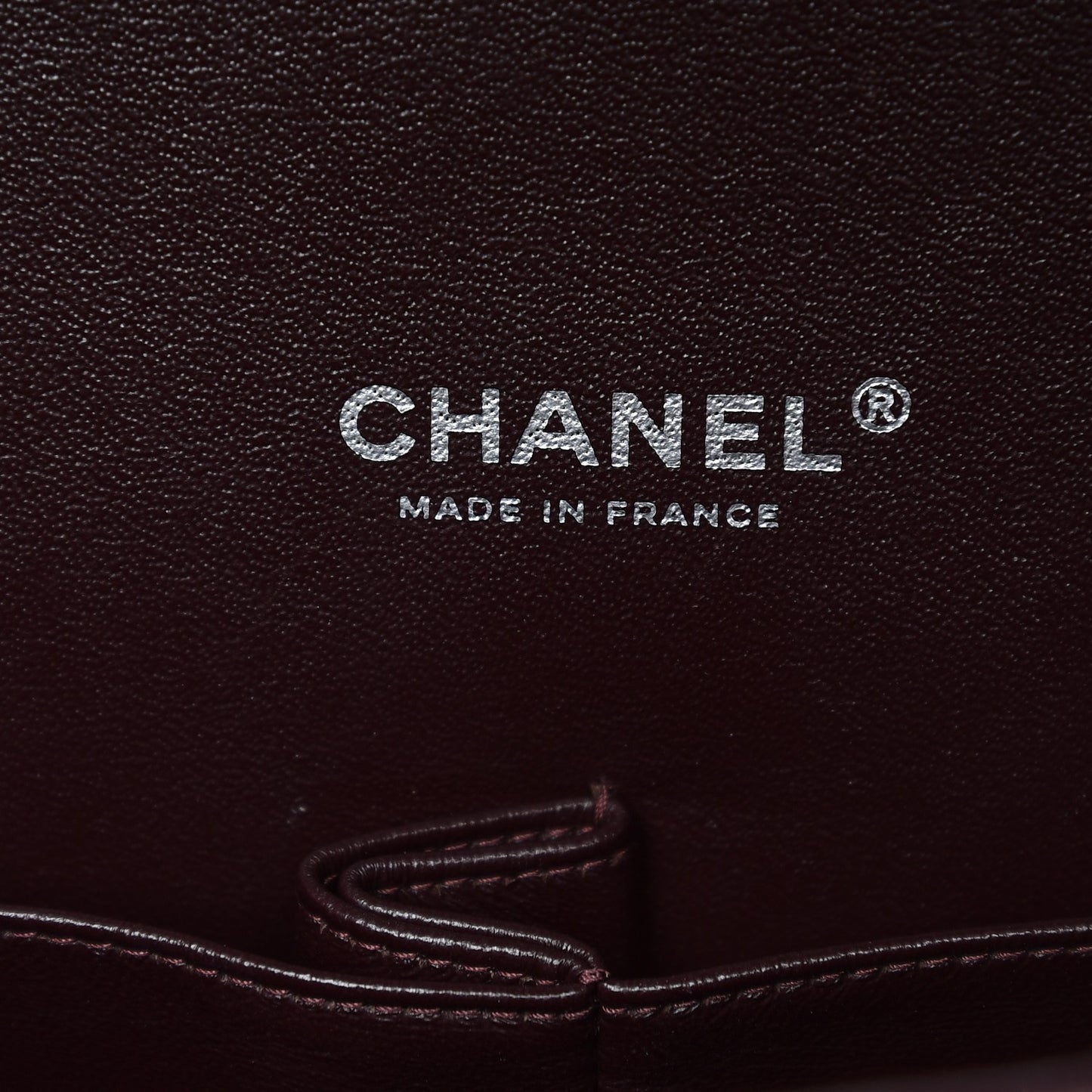 Caviar Quilted Maxi Double Flap Dark Purple