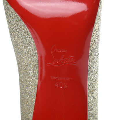 Christian Louboutin Glitter Anemosea 85 Sandals 40.5 Gold 7 of 7
