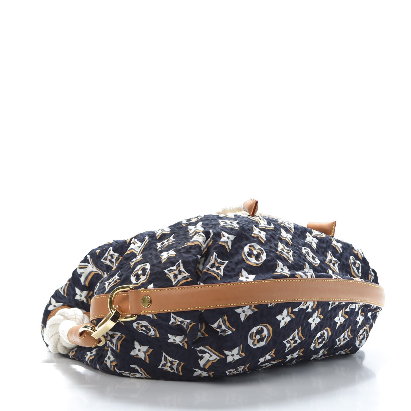 Canvas Monogram Cruise Bulles MM Navy