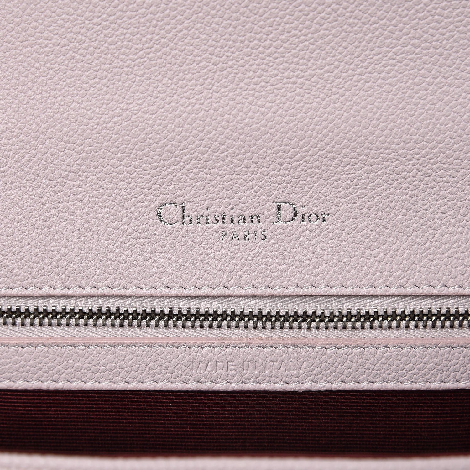 Christian Dior Grained Calfskin Small Diorama Flap Bag Pink 12 of 13