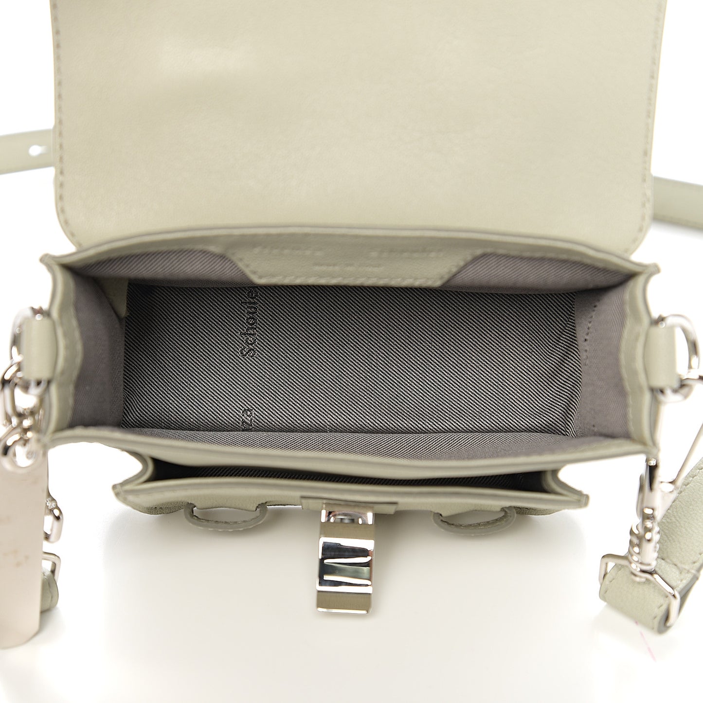 Suede Micro PS1 Satchel Celadon