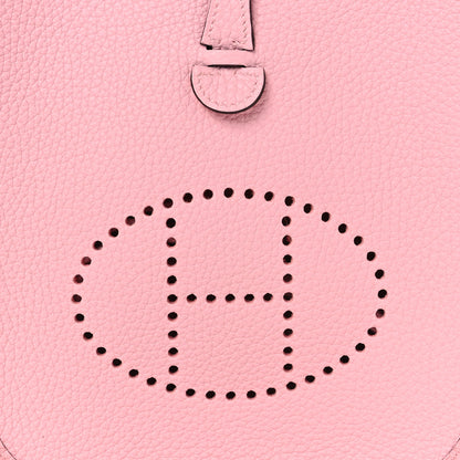 Hermes Taurillon Clemence Evelyne TPM Rose Sakura 8 of 11