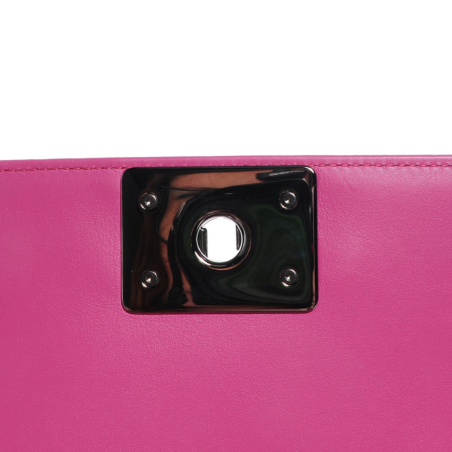 Chanel Patent Tweed Medium Boy Flap Fuchsia 5 of 8