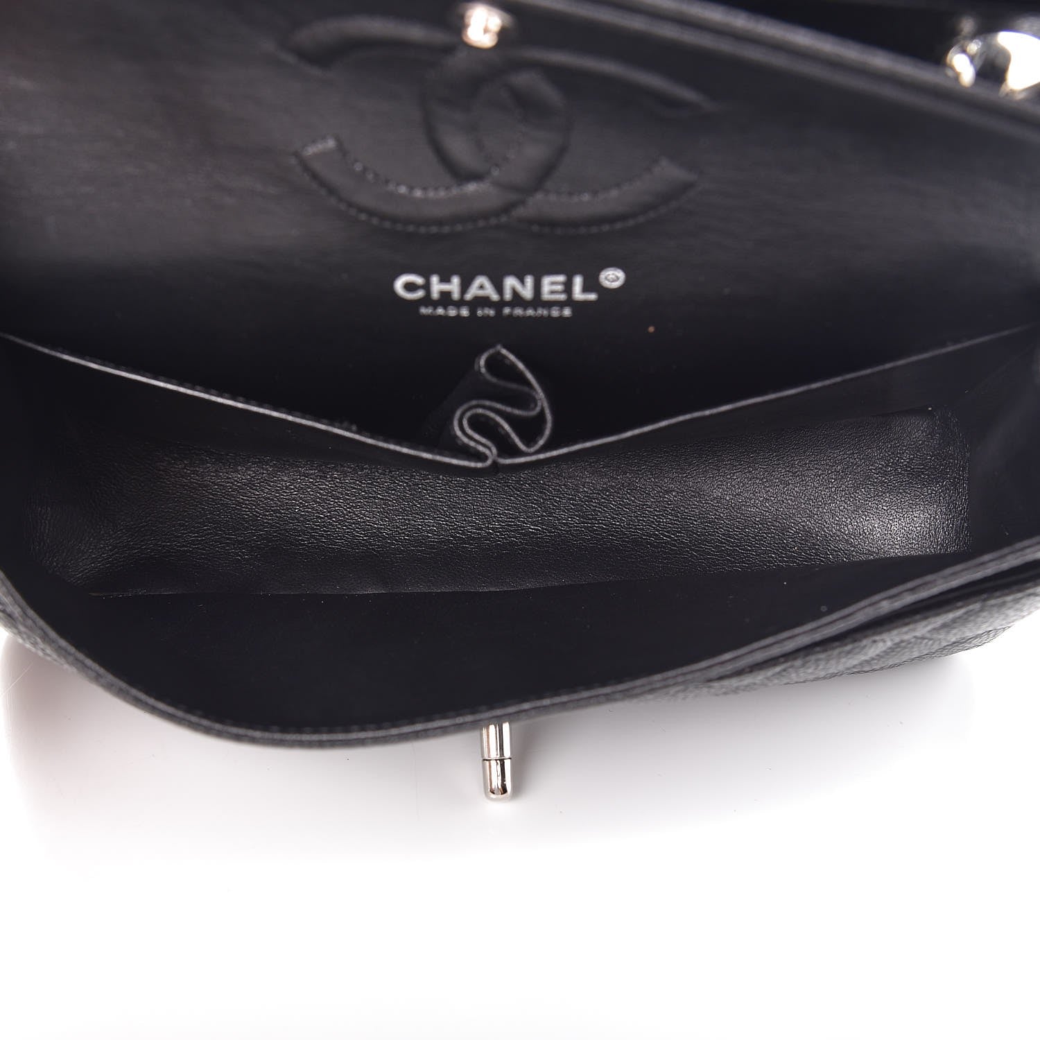Chanel Caviar Quilted Small Double Flap Black 6 of 9
