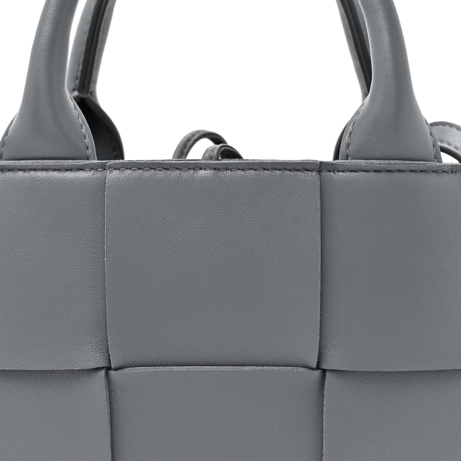 Bottega Veneta Nappa Maxi Intrecciato Mini Arco Tote Thunder 7 of 9