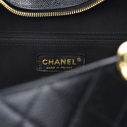 Chanel Caviar Quilted Grand Timeless Tote GTT Black 6 of 9