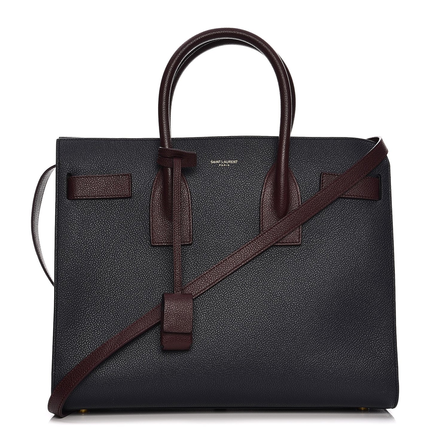Grained Calfskin Small Sac De Jour Multi