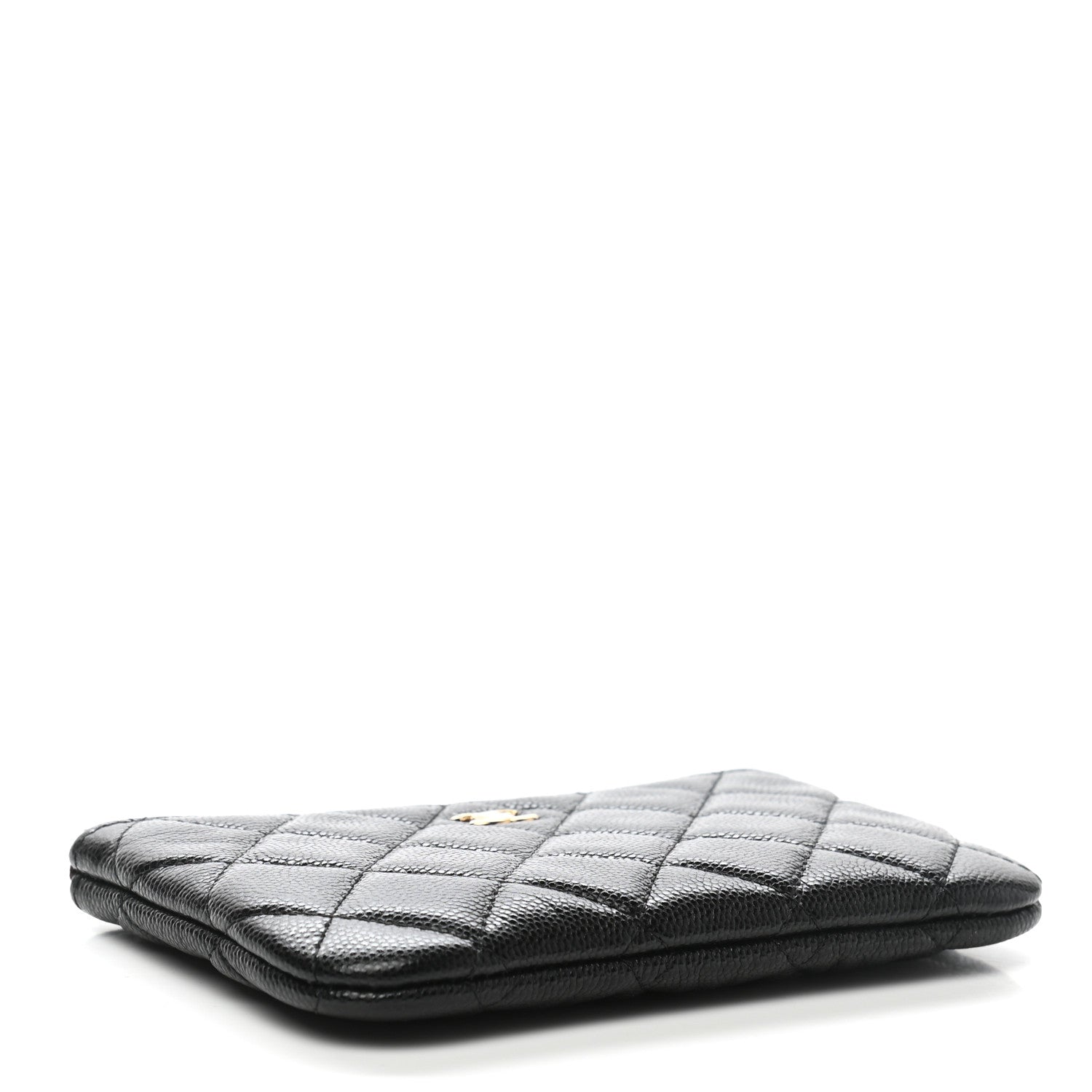 Chanel Caviar Quilted Small Cosmetic Case Black 4 of 8