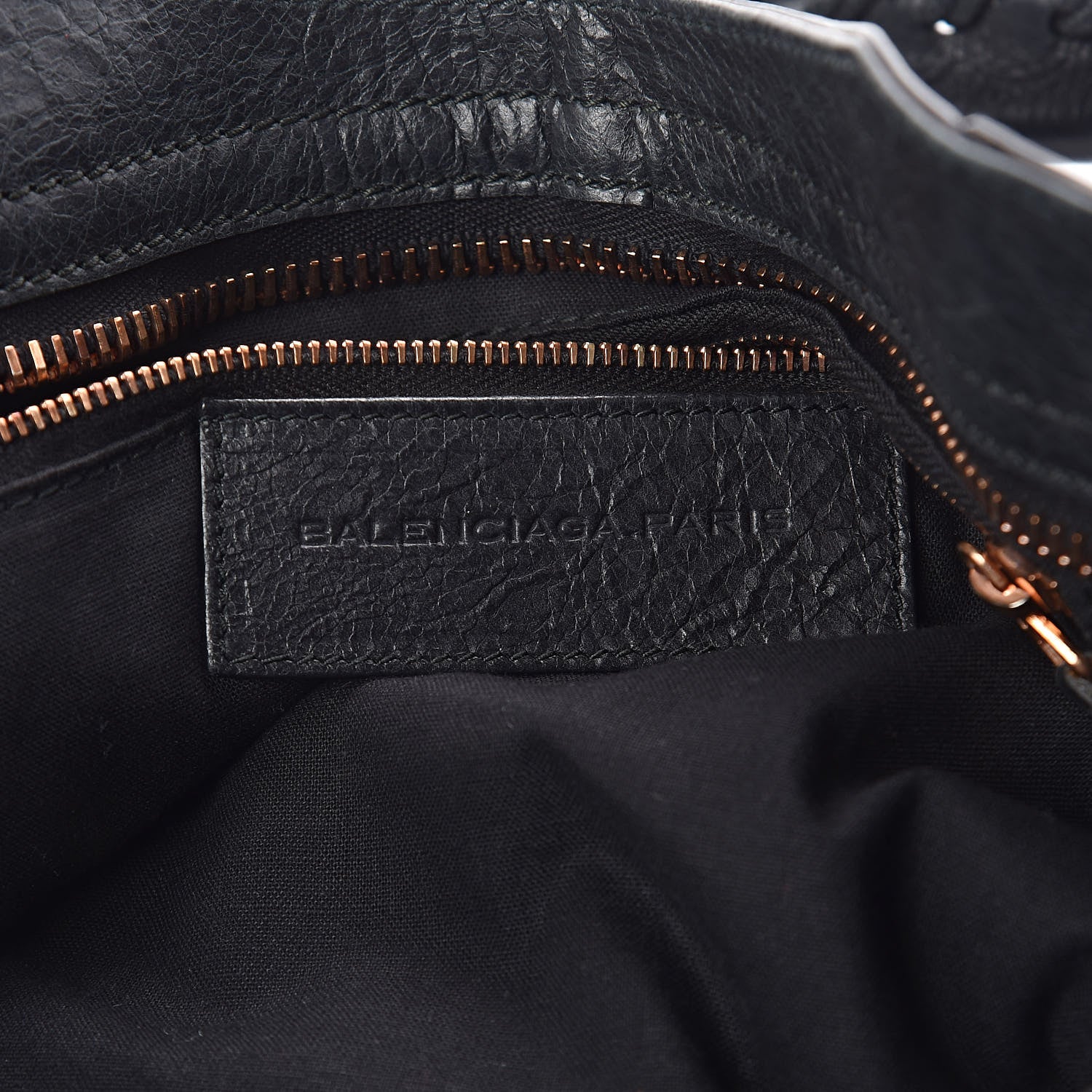 Balenciaga Agneau Giant 21 Rose Gold Hardware City Black 6 of 10